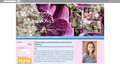 Desktop Screenshot of mommyramblings.com